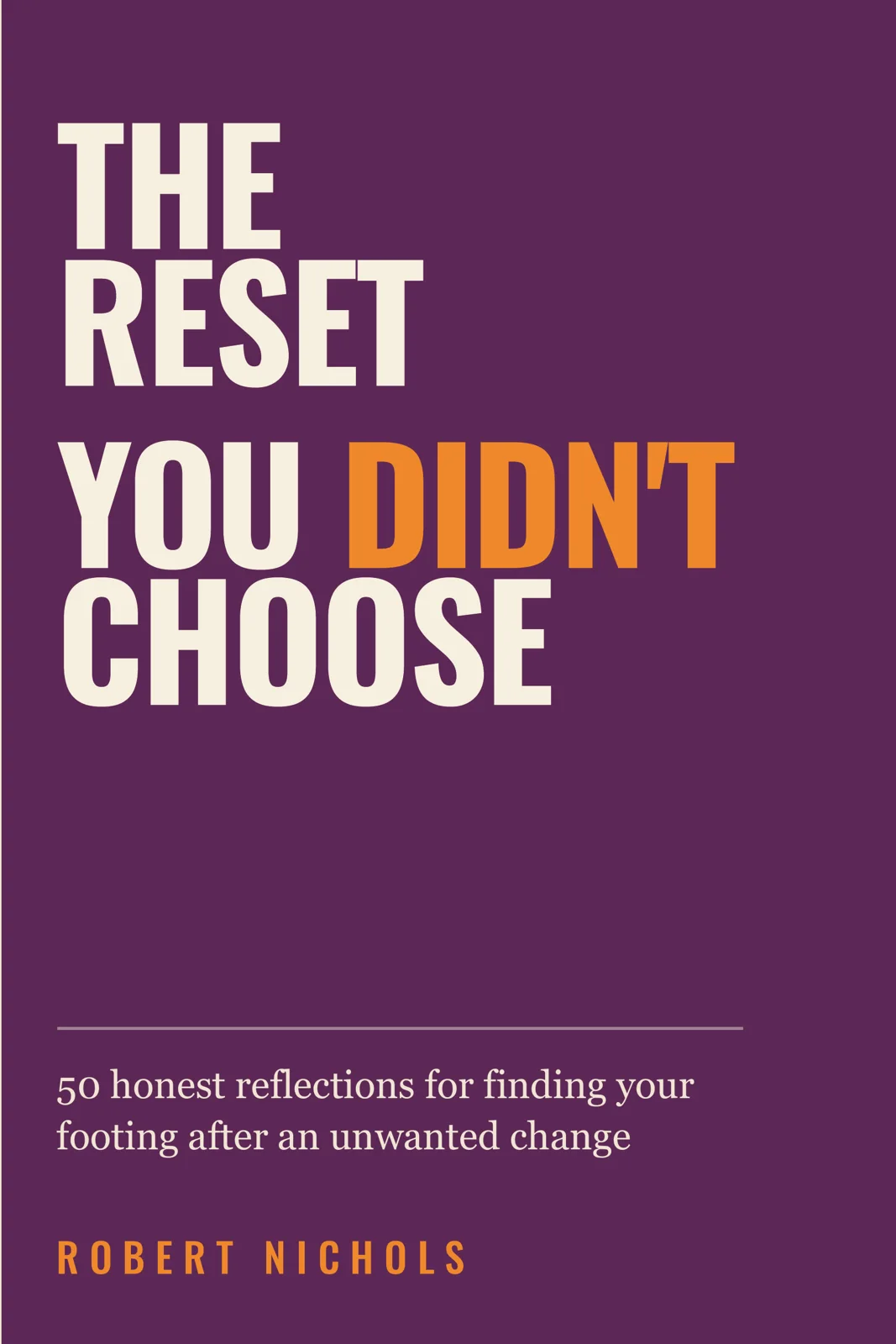 The Reset You Didn’t Choose book cover